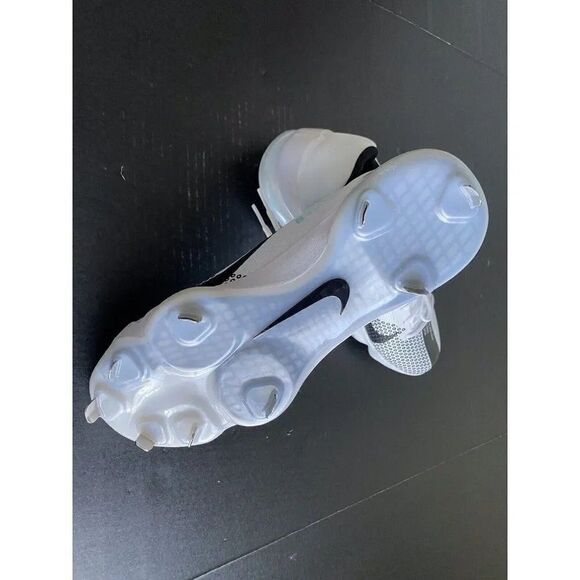 Men's Size 12 Nike Force Zoom 7 Pro Baseball Cleats White Black DC9905-103 NEW - Picture 8 of 8